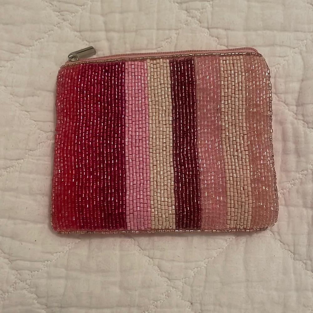beaded accessory bag